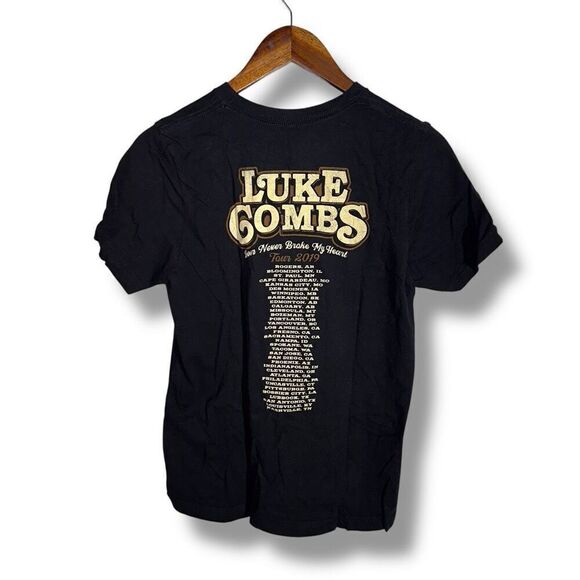 Luke Combs Beer Never Broke My Heart Tour Concert Tee - Picture 5 of 6